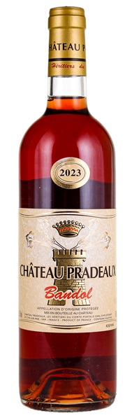 2023 Chateau Pradeaux Bandol Rosé, 750ml