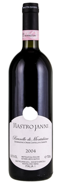 2004 Mastrojanni Brunello di Montalcino, 750ml
