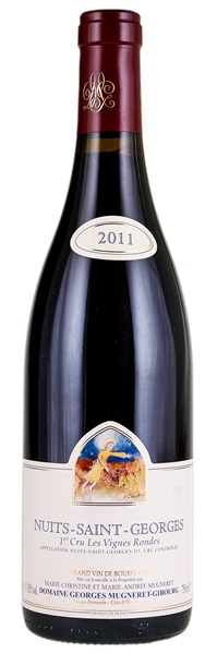 2011 Domaine Georges Mugneret (Mugneret-Gibourg) Nuits St Georges les Vignes Rondes, 750ml