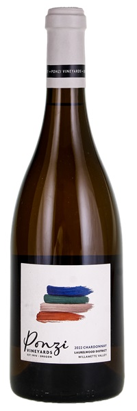 2022 Ponzi Laurelwood District Chardonnay, 750ml