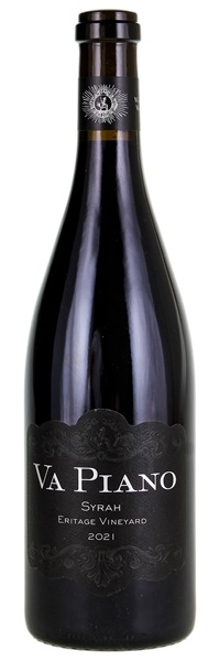 2021 Va Piano Vineyards Eritage Vineyard Syrah, 750ml