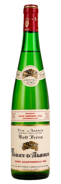 1982 Bott Freres Ribeauville Tokay d'Alsace Cuvee Personnelle, 750ml