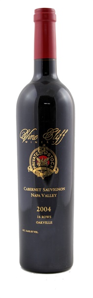 2004 Vine Cliff Private Stock 16 Rows Limited Edition Cabernet Sauvignon, 750ml