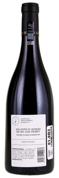 2021 Sylvain Cathiard Nuits-St.-Georges Aux Thorey, 750ml