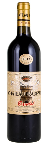 2013 Chateau Pradeaux Bandol, 750ml