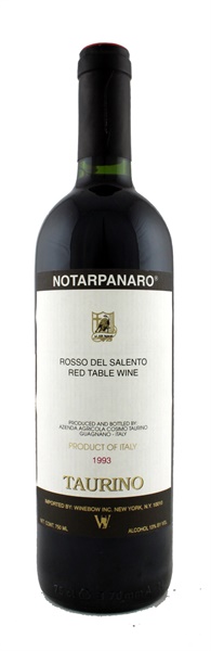 1993 Cosimo Taurino Notarpanaro Rosso del Salento, 750ml