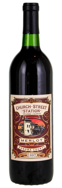 1997 Pedroncelli Church Street Station Merlot, 750ml