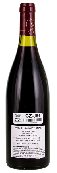 2001 Jacques Cacheux & Fils Vosne-Romanee Les Suchots, 750ml