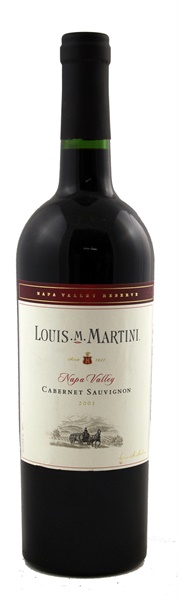 2001 Louis M. Martini Napa Valley Reserve Cabernet Sauvignon, 750ml