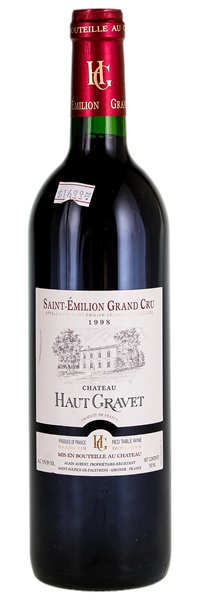 1998 Château Haut Gravet, 750ml