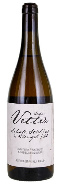 2020 Stefan Vetter Sylvaner Schale Stiel Stengel, 750ml