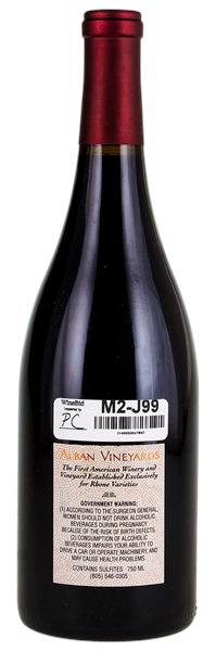 2004 Alban Vineyards Lorraine Vineyard Syrah