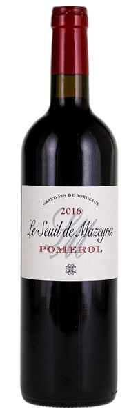 2016 Le Seuil de Mazeyres, 750ml