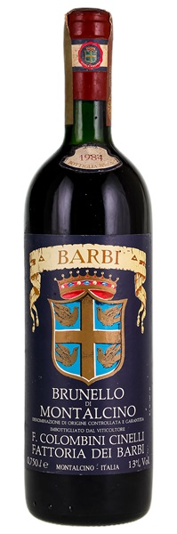 1984 Fattoria Dei Barbi Brunello di Montalcino, 750ml