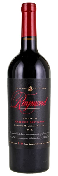 2018 Raymond District Collection Diamond Mountain Cabernet Sauvignon, 750ml