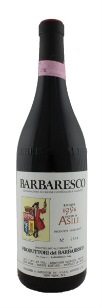 1996 Produttori del Barbaresco Barbaresco Asili Riserva, 750ml