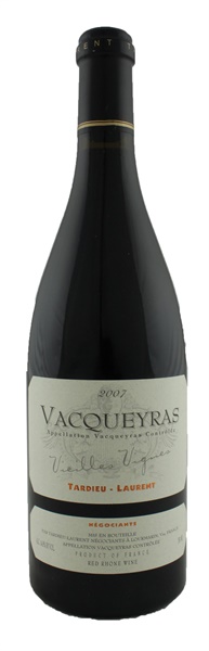 2007 Tardieu-Laurent Vacqueyras Vieilles Vignes, 750ml