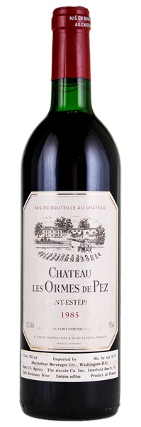 1985 Château Les Ormes-de-Pez, 750ml