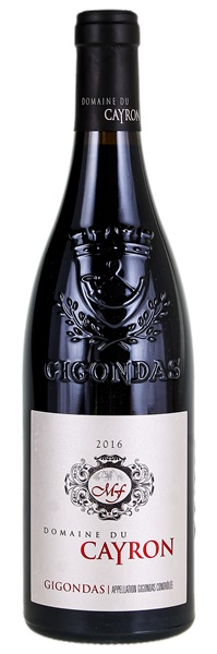 2016 Domaine du Cayron Gigondas, 750ml
