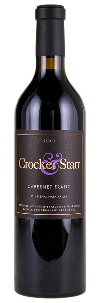 2010 Crocker & Starr Cabernet Franc, 750ml