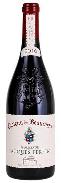 2016 Chateau de Beaucastel Chateauneuf du Pape Hommage a Jacques Perrin, 750ml