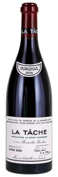 2020 Domaine de la Romanee-Conti La Tache