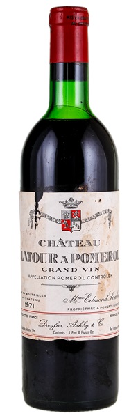 1971 Château Latour a Pomerol, 750ml
