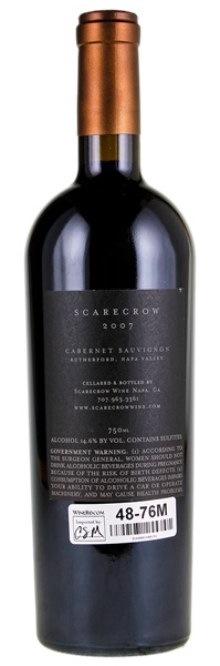 2007 Scarecrow Cabernet Sauvignon