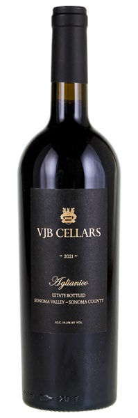 2021 VJB Vineyards & Cellars Estate Aglianico, 750ml