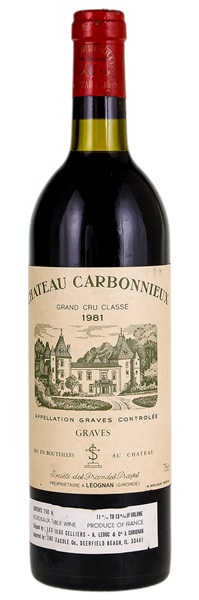 1981 Château Carbonnieux, 750ml