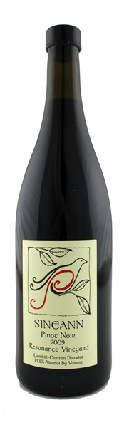 2009 Sineann Resonance Vineyard Pinot Noir, 750ml