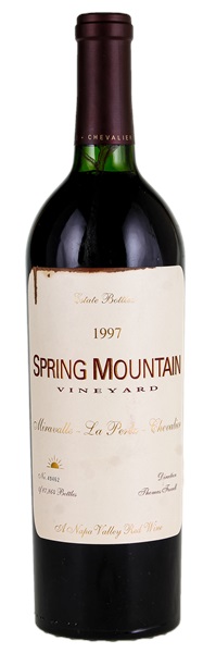 1997 Spring Mountain Vineyard Miravalle La Perla Chevalier Vineyard (Red)