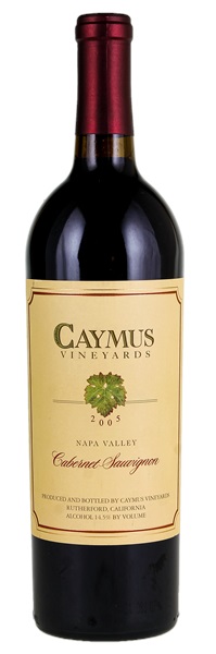 2005 Caymus Cabernet Sauvignon