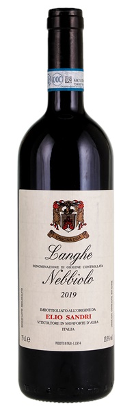 2019 Elio Sandri (Cascina Disa) Langhe Nebbiolo, 750ml