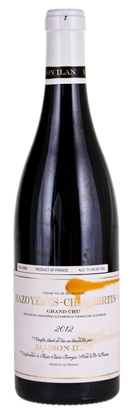 2012 Maison Ilan Mazoyères-Chambertin