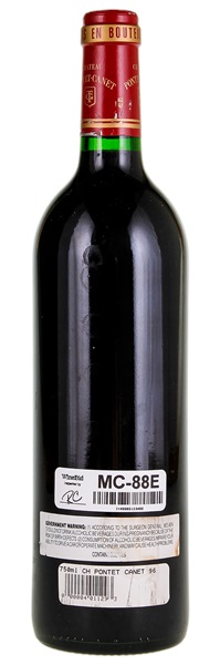 1996 Château Pontet-Canet, 750ml