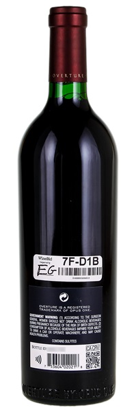 2021 Opus One Overture, 750ml