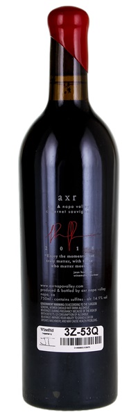 2018 AXR Winery AXR Napa Valley Flagship, 750ml