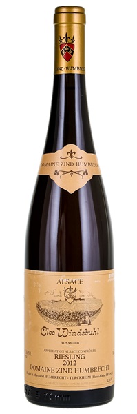 2012 Zind-Humbrecht Riesling Hunawihr Clos Windsbuhl, 750ml