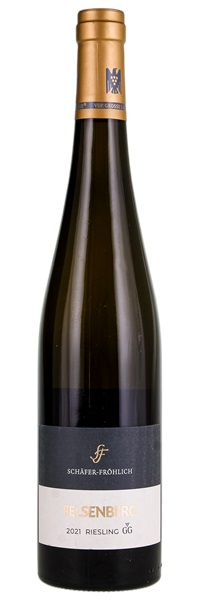 2021 Schäfer-Fröhlich Schlossbockelheimer Felsenberg Riesling Grosses Gewachs Goldkapsel #20, 750ml