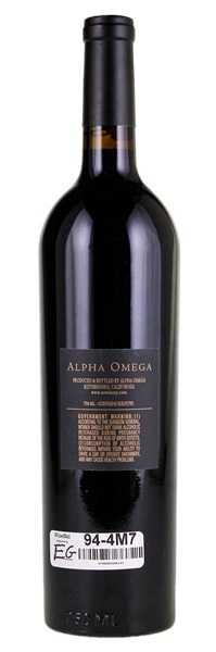 2021 Alpha Omega Oak Knoll Cabernet Sauvignon, 750ml