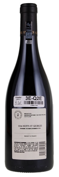 2016 Sylvain Cathiard Nuits-St.-Georges, 750ml