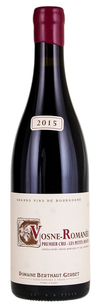 2015 Domaine Berthaut-Gerbet Vosne-Romanee Les Petits Monts, 750ml