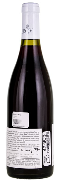 2004 Maison Leroy Bourgogne Rouge, 750ml