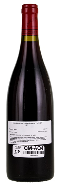 2017 Camus Chambertin, 750ml