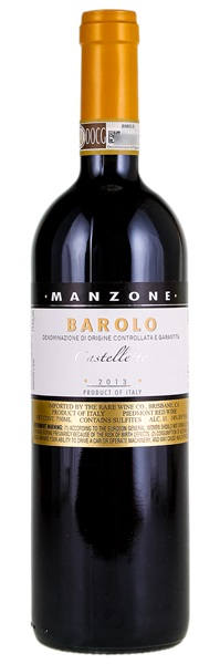 2013 Giovanni Manzone Barolo Castelletto, 750ml