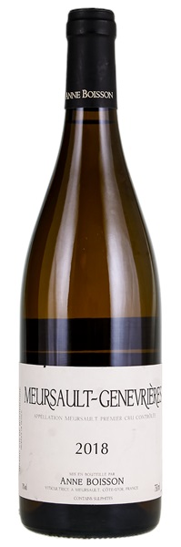 2018 Anne Boisson Meursault Les Genevrières, 750ml