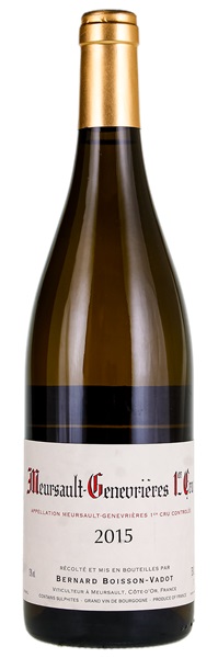 2015 Bernard Boisson-Vadot Meursault Les Genevrières, 750ml