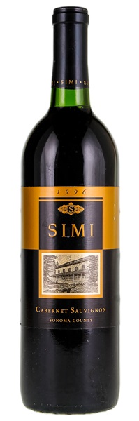 1996 Simi Cabernet Sauvignon, 750ml
