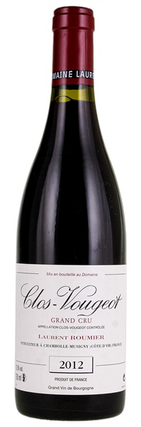 2012 Laurent Roumier Clos de Vougeot, 750ml